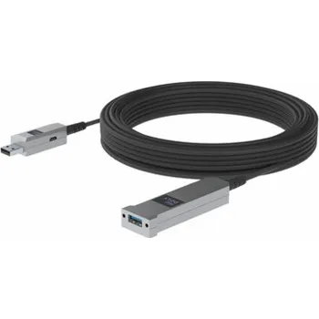 Datový kabel Huddly - Kabel USB - USB typ A (M) do USB typ A (F) - USB 3.0 - 10 m - Active Optical Cable (AOC)