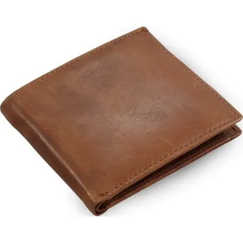 Tmavě hnědá pánská kožená peněženka Adodine
