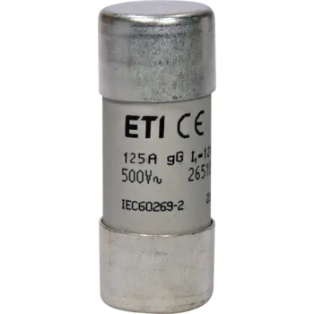 Autopojistky ETI POJISTKA CH22 GG 125A/500V VÁLCOVÁ 002651051