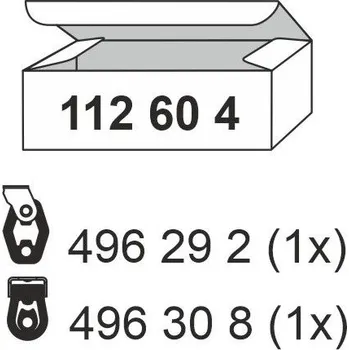 Tlumič výfuku Montážní sada, tlumič výfuku ERNST 112604