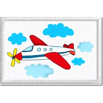 Textilie k potisku Pelisport Nášivka s letadlem 7,5 x 5 cm