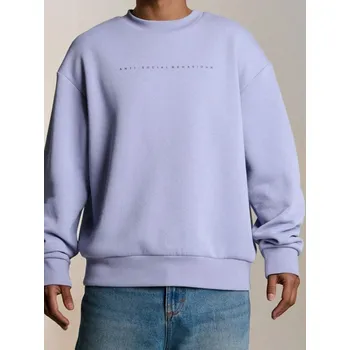 Pánská mikina Sinsay - Mikina s potiskem - levandulová - 5036O-04X - 5036O-04X-M