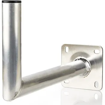 Příjem digitálního pozemního vysílání Nedis Držák antény 45 cm s plotnou na zeď, hliník (SDWM220ME)