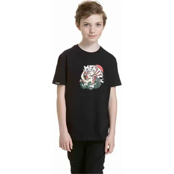 Chlapecké tričko Dětské tričko Meatfly Dino 2025 Black 134
