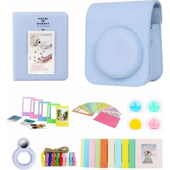 Ochrana fotoaparátu a videokamery LoveInstant Case Set 8v1 Příslušenství pro FujiFilm INSTAX Mini 12 / Blue
