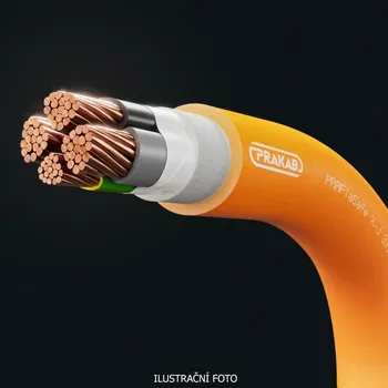 elektrický kabel KABEL PRAFLASAFE+ X (J) 4X10 RE B2CA, S1, D1, A1 /UV/ AD7 (1-CXKH-R)