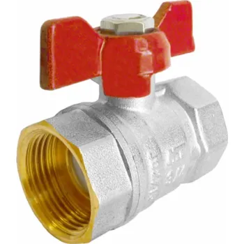 Ventil Vodní ventil, vnitřní závit 1", krátká rukojeť