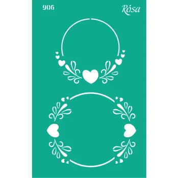 Šablona opakovatelně samolepící 13x20cm – 906 (Šablona opakovatelně samolepící 13x20cm – 906)