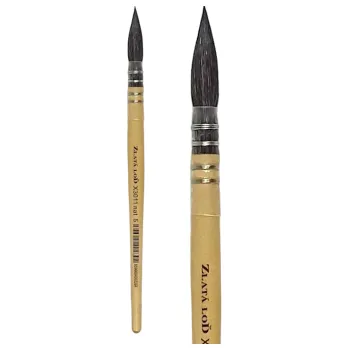 Umělecký štětec Kulatý štětec Zlatá loď X3011 – velikost 0 (Kulatý štětec Zlatá loď X3011 – velikost 0)