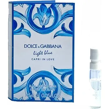 Dolce & Gabbana Dolce & Gabbana Light Blue Capri In Love, EDP - Vzorek vůně Pre ženy Parfumovaná voda