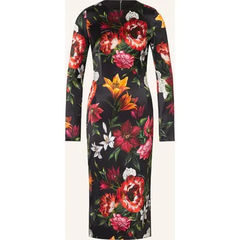 Dámské šaty Dolce & Gabbana Dámské Pouzdrové Šaty Ze Saténu, černá /...