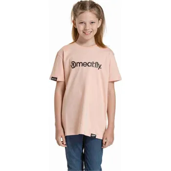 Chlapecké tričko Dětské tričko Meatfly Bart 2025 Rose 146