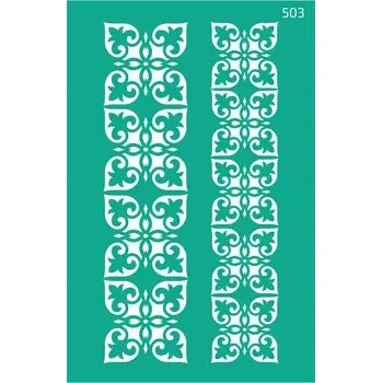 Šablona opakovatelně samolepící 13x20cm – 503 (Šablona opakovatelně samolepící 13x20cm – 503)