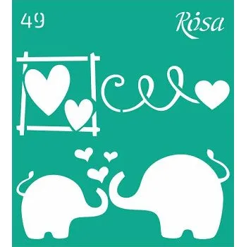 Šablona opakovatelně samolepící 9x10cm – 49 (Šablona opakovatelně samolepící 9x10cm – 49)