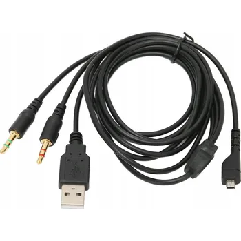 Sluchátka Sluchátka přes uši Juhuskowo Kabel pro Steelseries 3 5 7