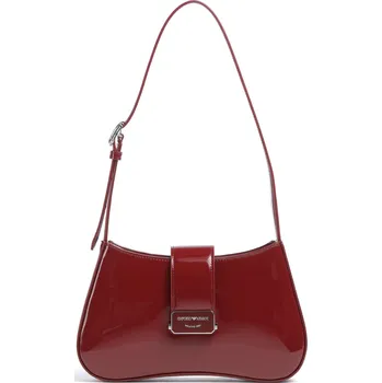 Emporio Armani Cassandra - Taška přes rameno v tmavě červená, imitace kůže, 230319 | Kabelky pro ženy & muže