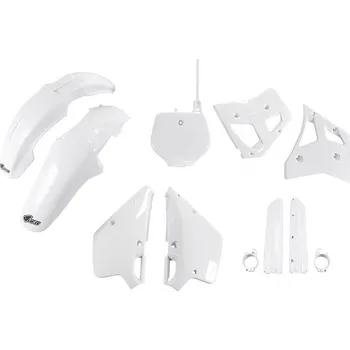 UFO kompletní sada plastů (FULL KIT) s kryty tlumičů YAMAHA YZ 250 92 barva (bílá) (YA291E999) (UFO kompletní sada plastů (FULL KIT) s kryty tlumičů YAMAHA YZ 250 92 barva (bílá) (YA291E999))