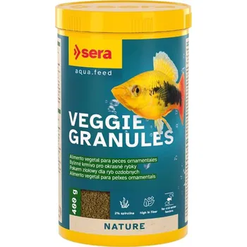 Krmivo pro rybičky SERA Veggie Granules 400g