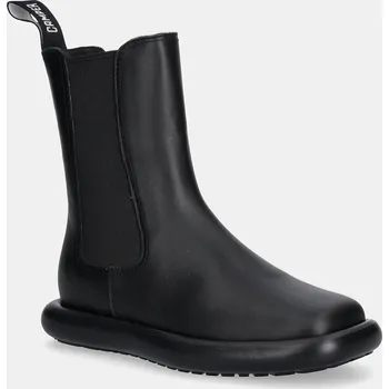 Dámská zimní obuv Kožené kotníkové boty Camper Onda dámské, černá barva, na plochém podpatku, K400758-006 K400758.006 99X, EUR 37