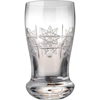 Sklenice Broušená sklenice 320 ml, Glamour Crystal, 6 ks