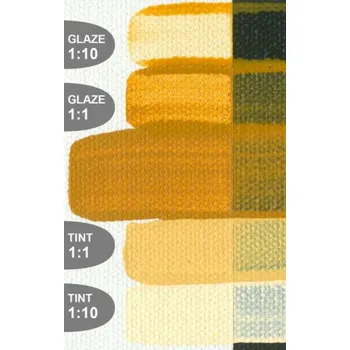 Výtvarná barva Akryl Golden Fluid 118ml – 2407 Yellow Ochre