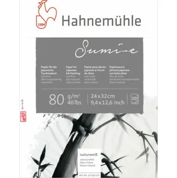 Výtvarný papír Blok pro čínskou tušovou malbu HHM Sumi-e 24x32cm