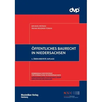 Öffentliches Baurecht in Niedersachsen - Rotaug, Michael [DE] (2025, Brožovaná, Maximilian Verlag)