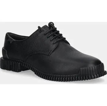 Dámské polobotky Kožené polobotky Camper Pix dámské, černá barva, na plochém podpatku, K201851-001 K201851.001 99X, EUR 39