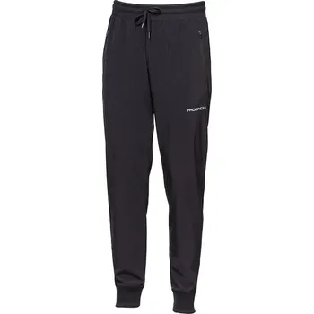 Pánské kalhoty Progress RESPECT pánské lehké běžecké kalhoty černá Velikost: L