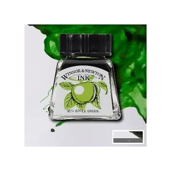 Náplň do psacích potřeb Tuš Winsor Newton 14ml – 011 zelená