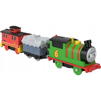 Vláček a vláčkodráha Fisher Price Tomáš a jeho přátelé Percy a brzdový vagón Bruno