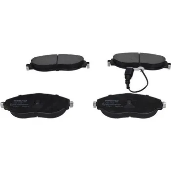Brzdová destička Sada brzdových destiček, kotoučová brzda KAVO PARTS KBP-10109