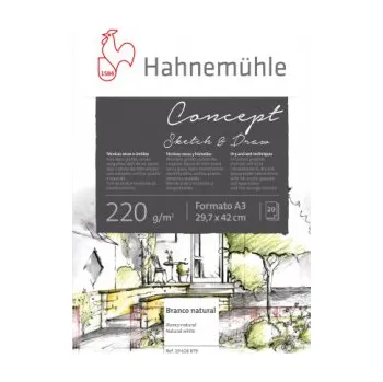 Skicovací blok Hahnemühle Concept pad A3 220g