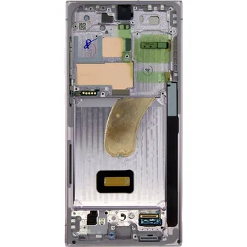 LCD + dotyk + přední kryt pro Samsung Galaxy S23 Ultra, lavender ( Service pack ) + DOPRAVA ZDARMA