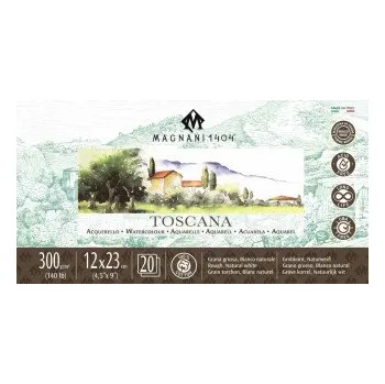 Blok Akvarelový blok Magnani Toscana 12x23cm 300g 100% bavlna