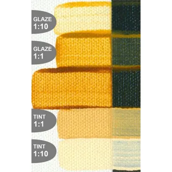 Vodová barva Akryl Golden Fluid 30ml – 2386 Transparent Yellow Iron Oxide