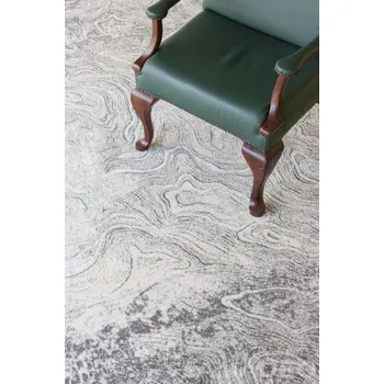 Koberec Agnella Vlněný koberec Magic Crotone popelavý šedý - 133x180cm