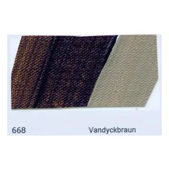 Výtvarná barva Akrylová barva Akademie 250ml – 668 Vandyke brown