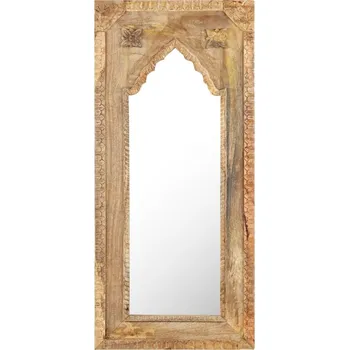 Zrcadlo vidaXL Zrcadlo 50 x 3 x 110 cm masivní mangovníkové dřevo [321650]