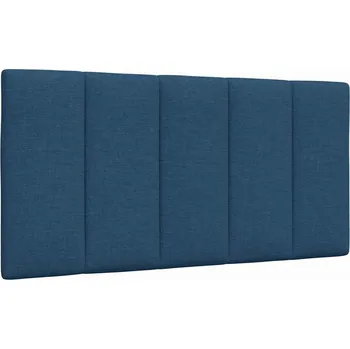 Bytový textil vidaXL Polštář na čelo postele Hanko 100 cm textil [4019153] Barva: Modrá