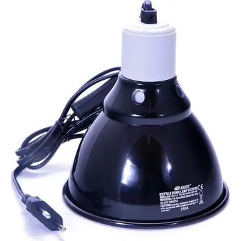 Osvětlení do terária Resun lampa se stínítkem na žárovku 100W