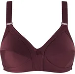 Nevyztužená podprsenka Albička s vysokým středem 7011 105D vínová