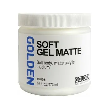 Speciální výtvarná barva Golden 3013 Soft Gel matný 946ml