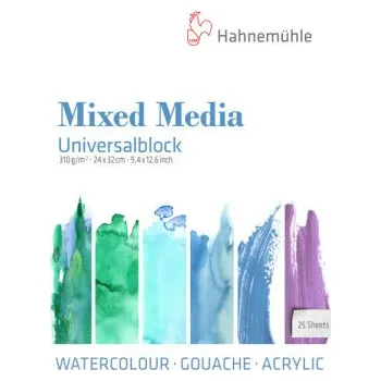 Blok Blok Hahnemühle mixed media 24x32cm 310g