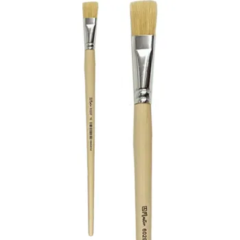 Umělecký štětec Štětinový plochý štětec Master 6029F – velikost 24
