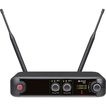 Mikrofon Chord XU2-H, 2-kanálový bezdrátový mikrofonní set, 823-832 / 863-865 MHz