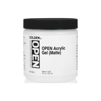 Speciální výtvarná barva Golden 3135 Open Gel matný 237ml