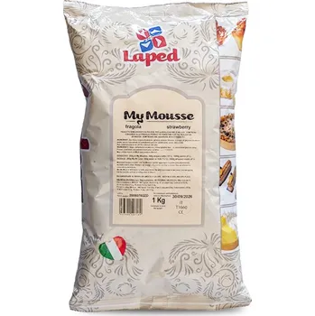 Hotová směs na mousse a ztužovač (jahoda) Laped 1 kg/sáček