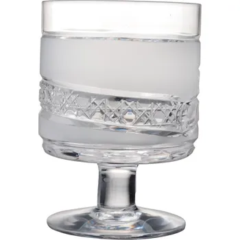 Sklenice Broušená sklenice 160 ml, Glamour Crystal, 2 ks