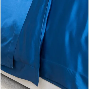 Povlak na polštářek Hedvábný povlak na přikrývku tmavě modrý 19 momme Rozměr: 200x200cm (dvoulůžko)